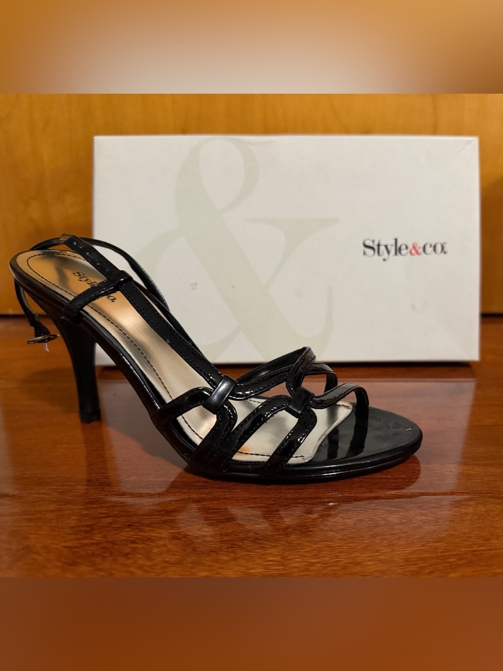 Style & Co. Black heels